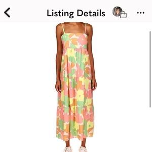 Social Standard by Sanctuary Sun Dress. Ladies Size XL. NWT. Retail $149. Yellow